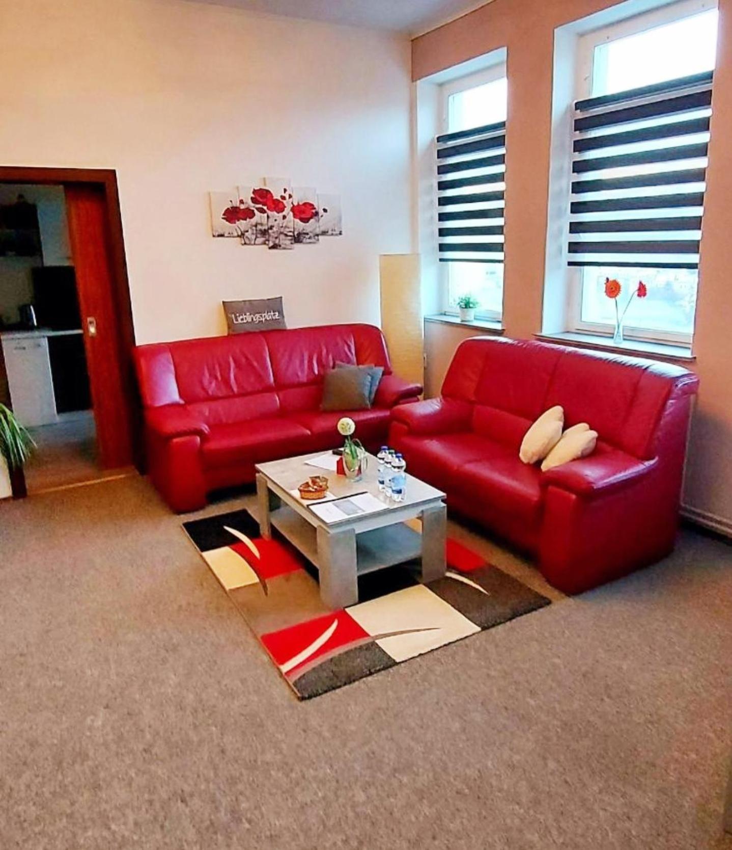 Ferienwohnung "Blick Mylau" - Naehe Freizeitpark Plohn & Weltgroesster Ziegelsteinbruecke ライヒェンバッハ・イム・フォークトラント エクステリア 写真